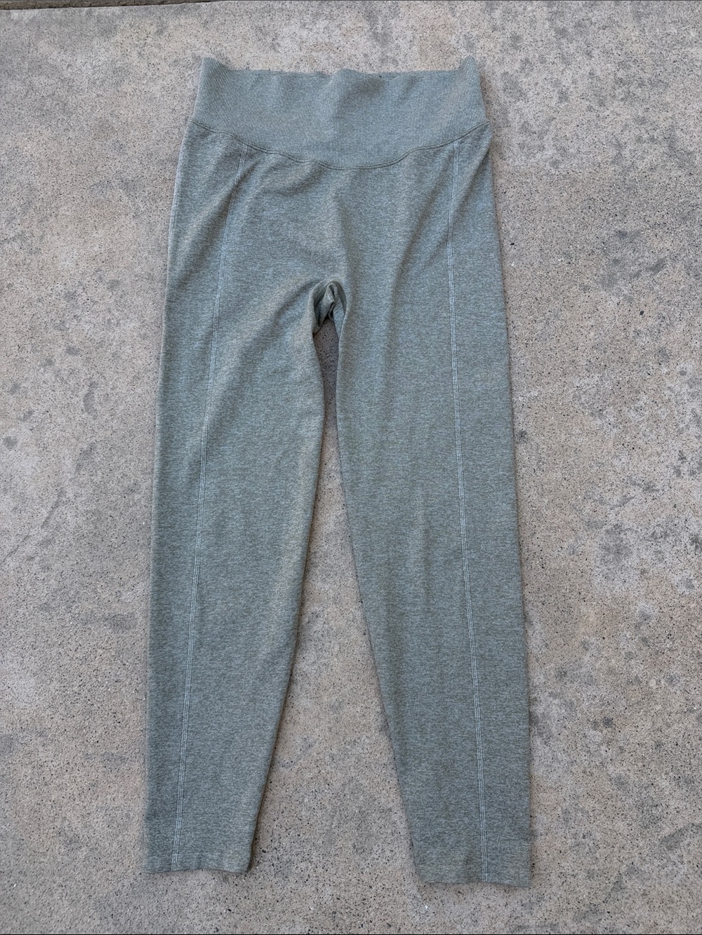 PINK Victoria's Secret Active Tan Seamless High Waist Leggings Women's Size XL